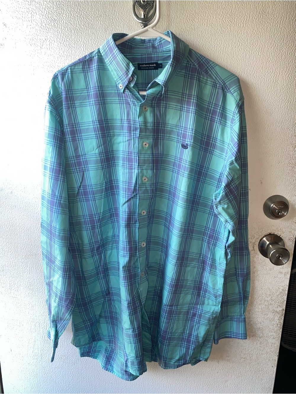 Southern Marsh Men's Plaid Button-Down Shirt